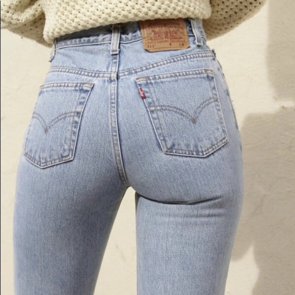 Vintage Levi’s High Waist wedgie fit Jeans light wash